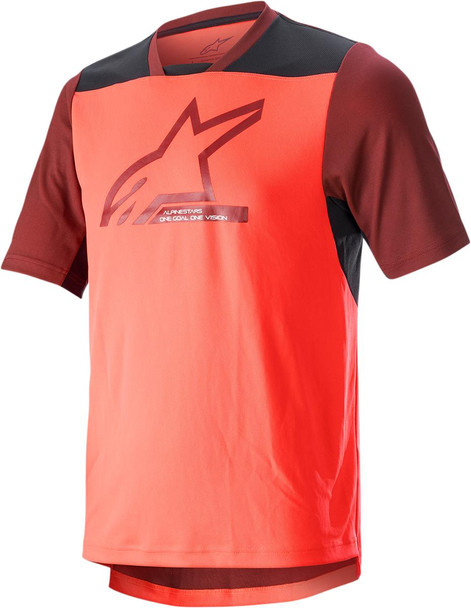  ALPINESTARS Drop 6.0 V2 Short-Sleeve Jersey - Coral/Black - Medium 1766322-3141-MD 
