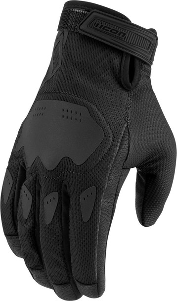  ICON Hooligan* CE Gloves - Black - Large 3301-4356 