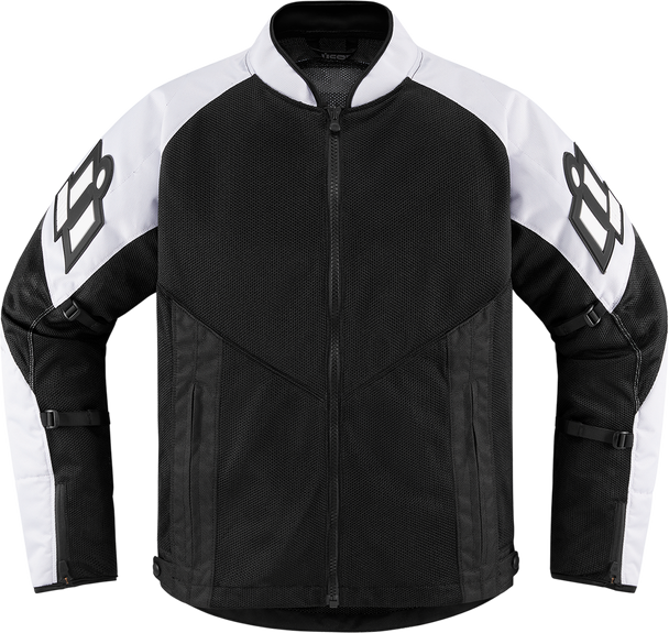 ICON Mesh AF* Jacket Jacket - Black/White - XL 2820-5953