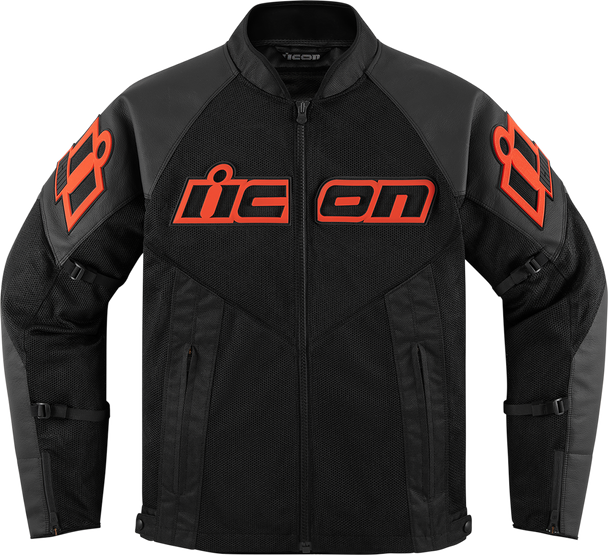 ICON Mesh AF* Leather Jacket - Slayer - Small 2810-3907