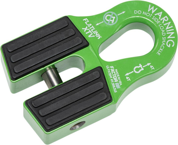  FACTOR 55 FlatLink XTV Winch Shackle Mount - Green 00070-08 