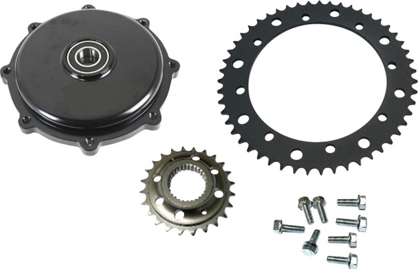  DRAG SPECIALTIES Conversion Sprocket Kit - Black - M8 Touring 201409 