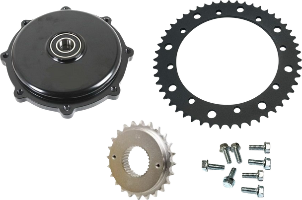 DRAG SPECIALTIES Conversion Sprocket Kit - Black - '09-'16 201407 DRAG SPECIALTIES Conversion Sprocket Kit - Black - '09-'16 201407