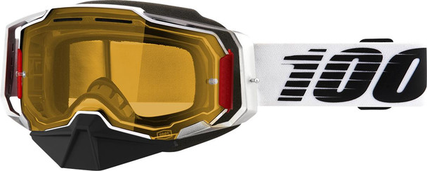  100% Armega Snow Goggles - Lightsaber - Yellow 50007-00002 
