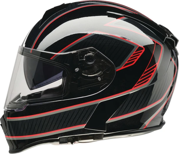  Z1R Warrant Helmet - Amplify - Black/Red - 2XL 0101-17896 