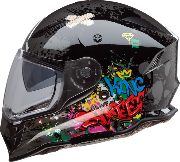 Z1R Nemesis Helmet - Distro - Gray - Medium 0101-17859