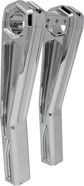  KODLIN USA Ascent Pro Risers - Pullback - 10" - Chrome KUS55134 