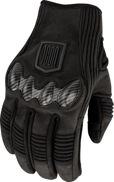ICON Long Track CX* Gloves - Black - Small 3301-4887