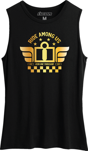 ICON Women's Tuscadero* Tank Top - Black - Small 3031-4317