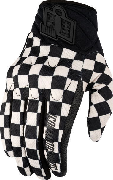 ICON Women's Anthem3* CX Gloves - Checker - Medium 3302-1007