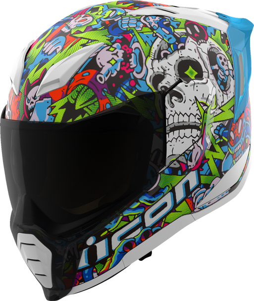 ICON Ultraflite Helmet - Doodle 3 - MIPS - Blue - XS 0101-17972