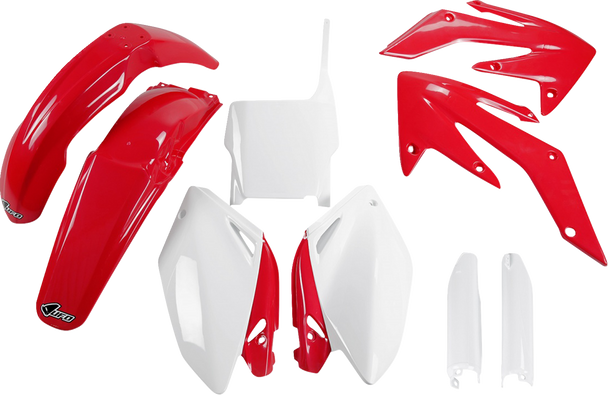 UFO Body Kit - OEM Red/White - Honda - CRF250R HOKIT104F@999