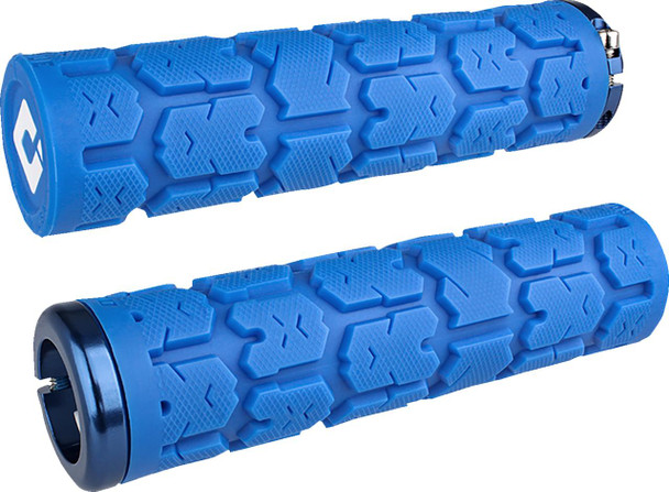  ODI Rogue 2.1 Lock-On Grips - PWC - Medium Blue/Blue L33RGU-U 
