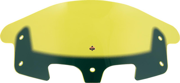  KLOCK WERKS Kolor Flare* Windshield - 10" - Yellow Ice KWW-04-0633 