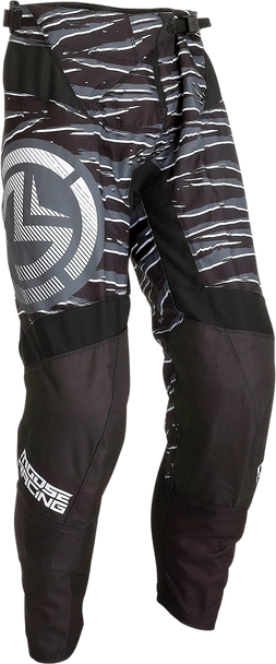MOOSE RACING Qualifier Pants - Black/White - 34 2901-10039