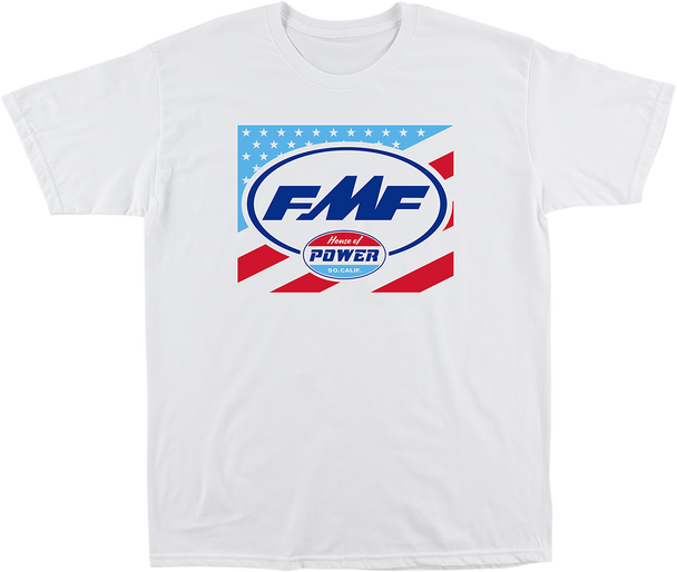 FMF House of Freedom T-Shirt - White - XL SP22118904WHXL