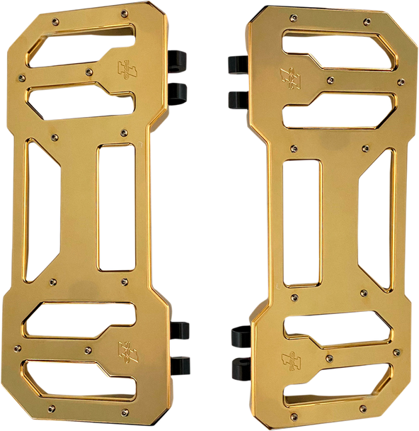 PRO-ONE PERF.MFG. Pro Board V1 Floorboards - Gold Titanium Nitride Coated 500770TIN