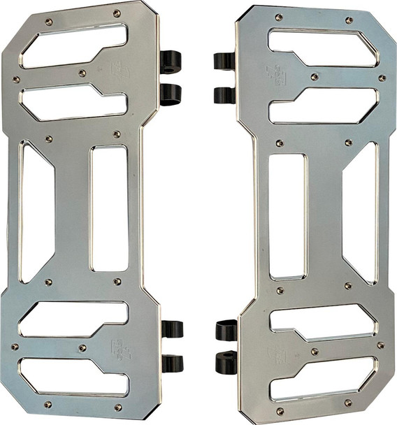  PRO-ONE PERF.MFG. Pro Board V1 Floorboards - Chrome 500770 