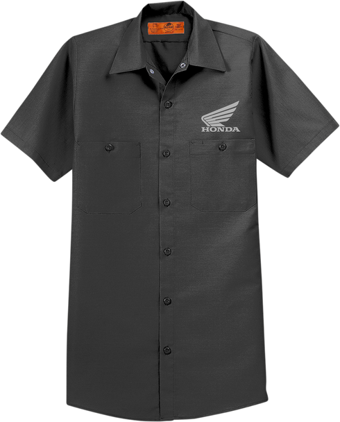 HONDA APPAREL Honda Work Shirt - Charcoal - XL NP21S-M3024-XL