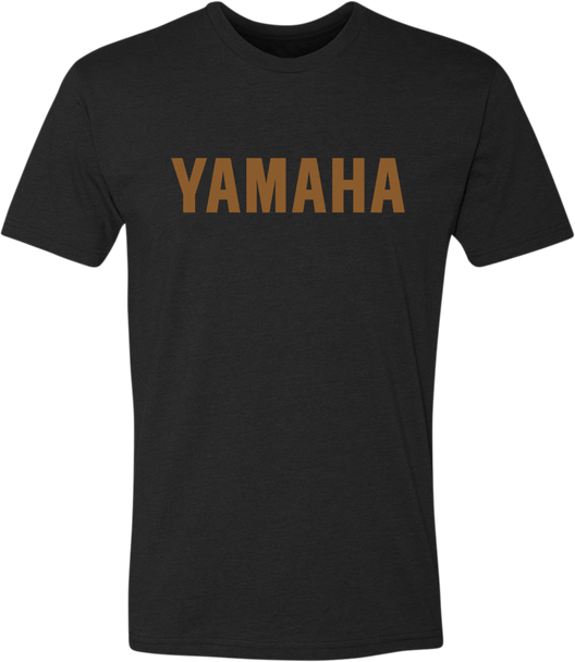YAMAHA APPAREL Yamaha Classic T-Shirt - Black/Gold - Small NP21S-M3126-S