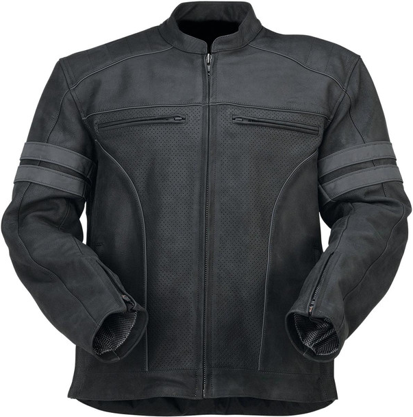  Z1R Remedy Leather Jacket - Black - Medium 2810-3890 