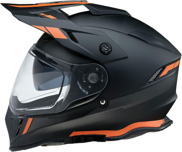  Z1R Range Helmet - Uptake - Black/Orange - Medium 0140-0116 