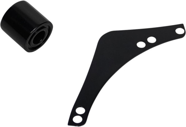  ARLEN NESS Replacement Breather Bolt Cover Plate - Inverted/Method/Clear Tear/Sidekick - Left - Black 600-064 