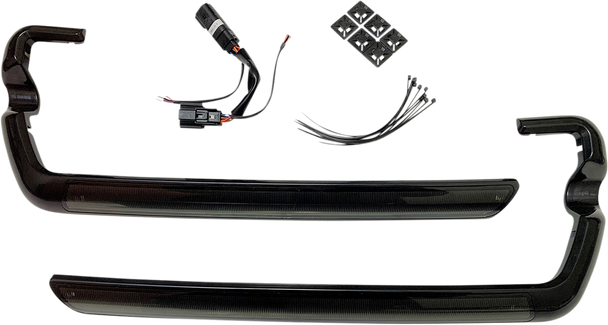 CUSTOM DYNAMICS Marker Light - Saddlebag - Smoke - Black CD-SB-SIDE-SB