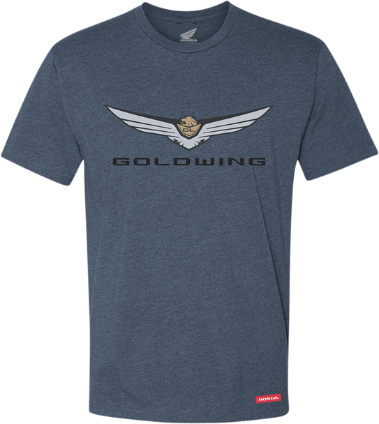 HONDA APPAREL Goldwing Cruiser T-Shirt - Navy - Large NP21S-M3021-L