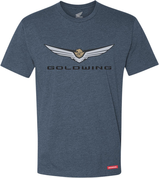  HONDA APPAREL Goldwing Cruiser T-Shirt - Navy - Medium NP21S-M3021-M 