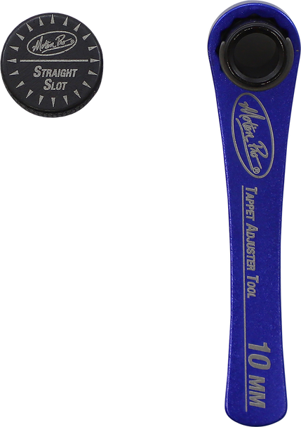 MOTION PRO Tappet Adjuster Socket Wrench - Straight Slot - 10 mm 08-0735