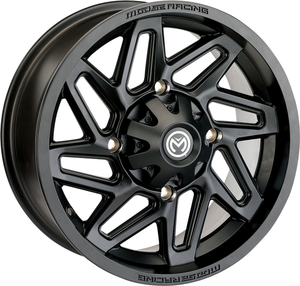 MOOSE OFFROAD Wheel - 361X - Front/Rear - Black - 14x7 - 4/136 - 4+3 361MO147136MB4