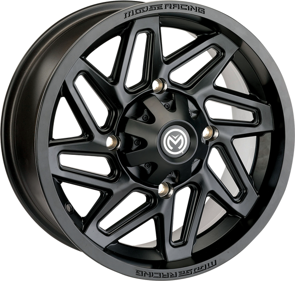 MOOSE OFFROAD Wheel - 361X - Rear - Black - 12x8 - 4/136 - 4+4 361MO128136MB4 MOOSE OFFROAD Wheel - 361X - Rear - Black - 12x8 - 4/136 - 4+4 361MO128136MB4