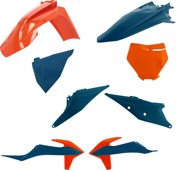  ACERBIS Full Replacement Body Kit - Orange/Dark Blue 2726497302 