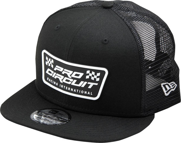 PRO CIRCUIT Pro Circuit Checkered Flag Patch Snapback Hat Black 6720104 