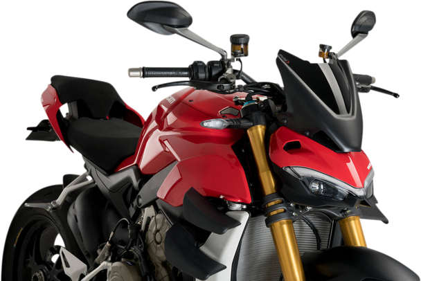 PUIG HI-TECH PARTS New Generation Windscreen - 11" - Clear - Ducati 20467W