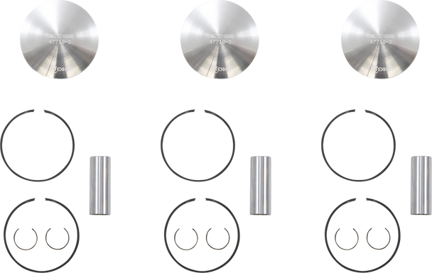 Wossner Piston Kit 69.38 mm Yamaha SRX 700 1998-2002 K7027D050-3