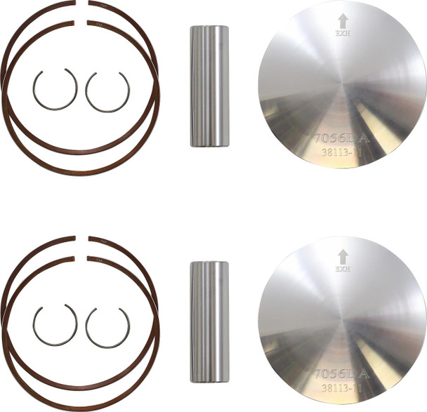 WOSSNER Wossner Piston Kit 77.88mm Ski-Doo MX-Z 670 1993-1995 K7056DA-2 