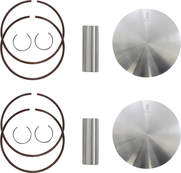 WOSSNER Wossner Piston Kit 76.37 mm Ski Doo 550F 2003-2019 K7046D050-2 