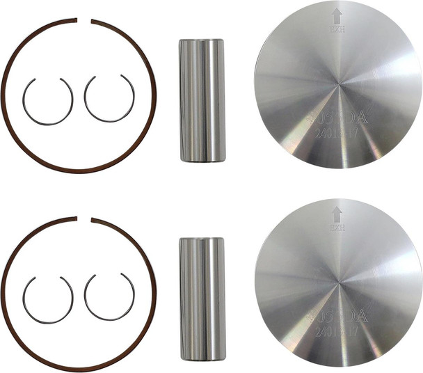 WOSSNER Wossner Piston Kit 73.68mm for Polaris 600 IQ Racer 2008-2025 K7055DA-2 