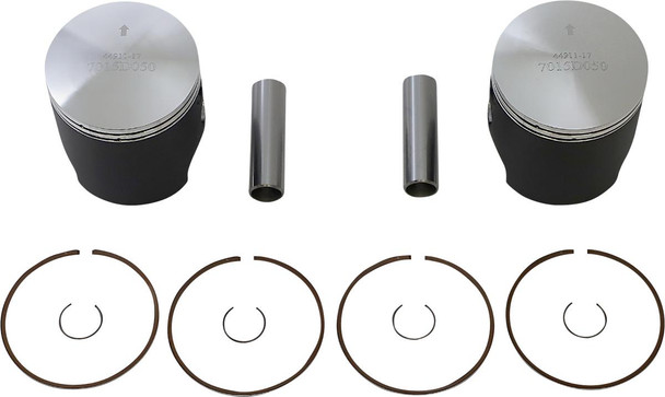 WOSSNER Wossner Piston Kit 73.35mm Polaris Indy 550 LX 2007-2008 K7015D050-2 