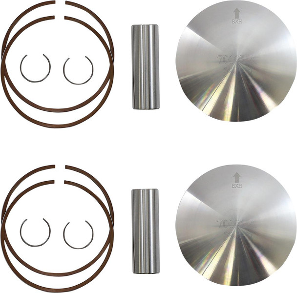 WOSSNER Wossner Piston Kit 80.86mm Arctic Cat Wildcat 1991-1996 K7010DA-2 