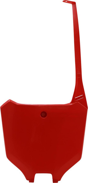  UFO Front Number Plate - Red - Honda HO05607-070 