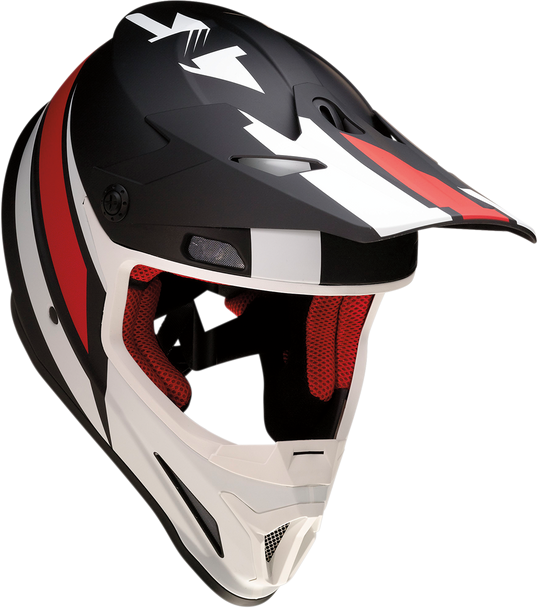 Z1R Rise Helmet - Evac - Matte Black/Red/White - 2XL 0110-6641