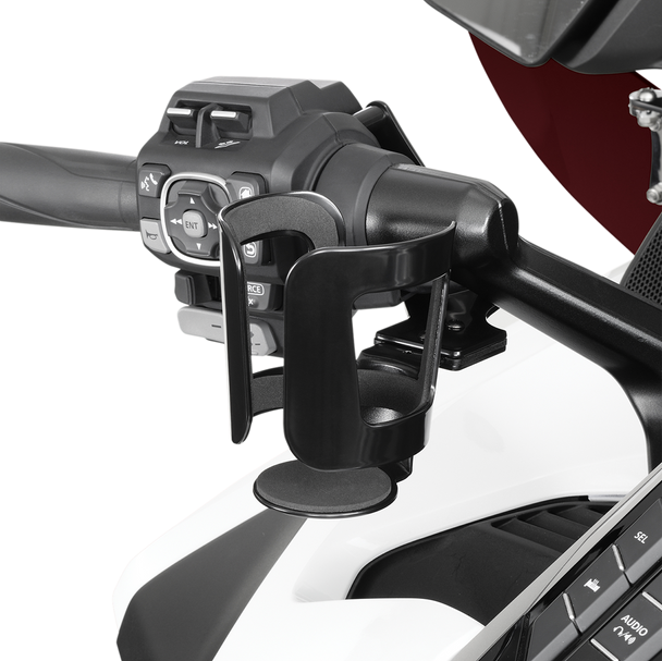 SHOW CHROME Beverage Holder - Honda GL1800 - Black 52-947BK