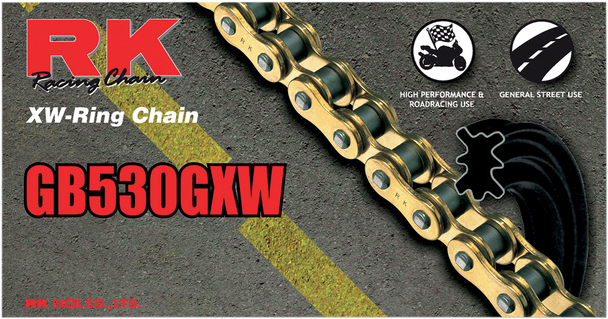 RK GB 530 GXW - Chain - 160 Links GB530GXW-160