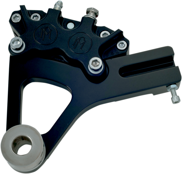 PERFORMANCE MACHINE (PM) 4-Piston Caliper - Rear - Black Ops* - 00-05 FXD 1283-0052-SMB