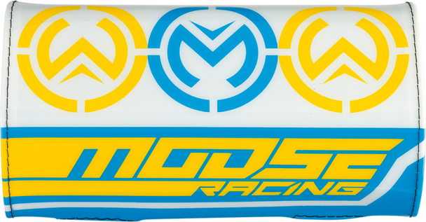 MOOSE RACING Handlebar Pad - Flex - Cyan/Yellow 1PAD02-MS69UYW