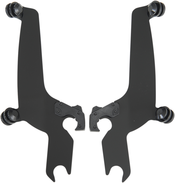MEMPHIS SHADES Sportshield Plate Kit - Black - VN900 MEB8834