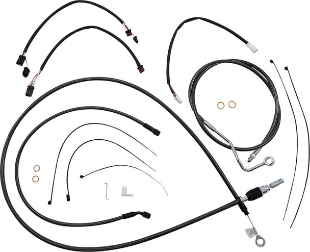  MAGNUM SHIELDING Black Pearl* Designer Handlebar Installation Kit 4871152 